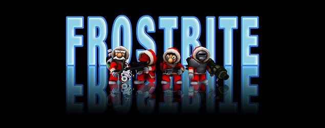 A promotional media for Frostbite displaying all the classes.